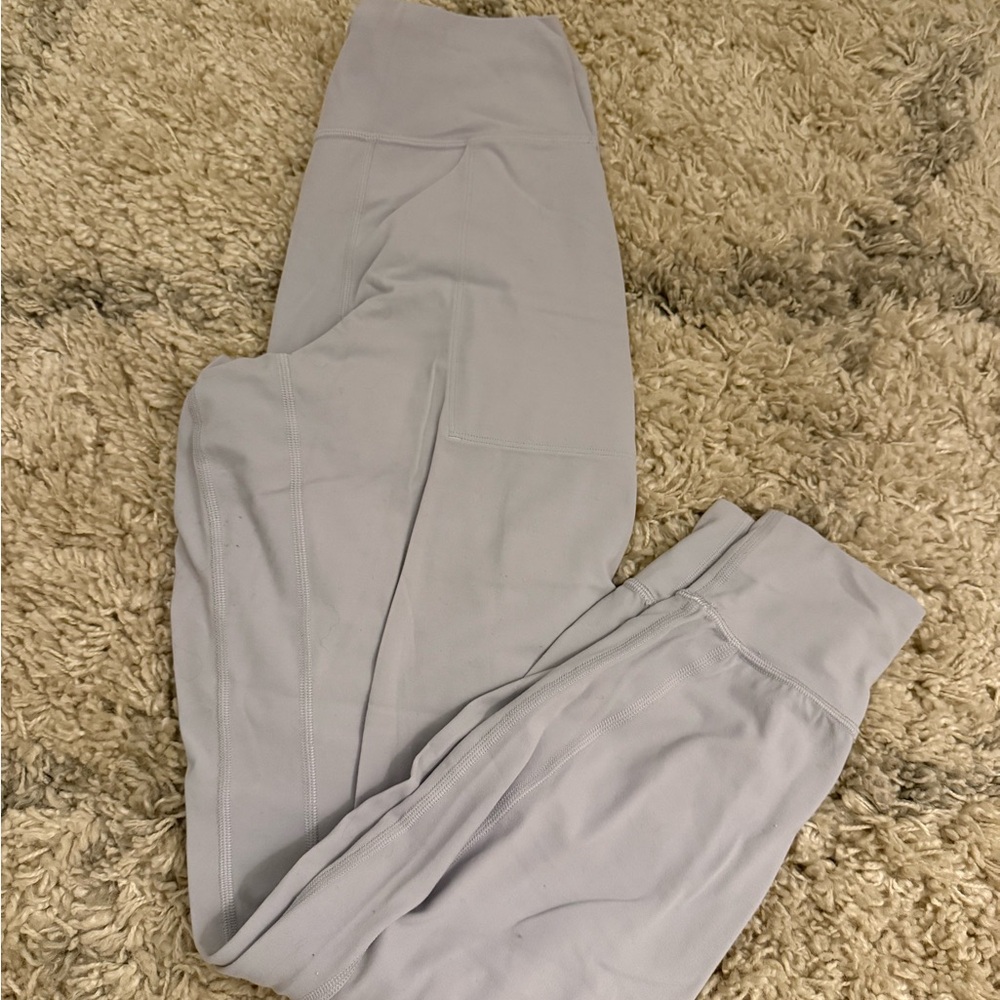 Lululemon Athletica Light Gray/lavender Joggers